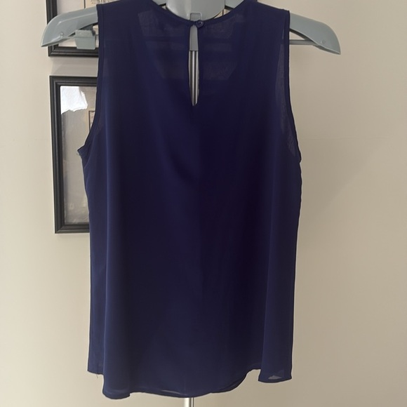 Naked Zebra Deep Blue Tank Top, Size Small - Picture 6 of 7